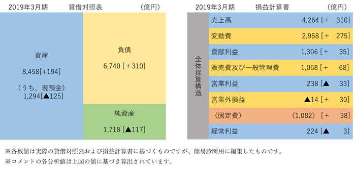 ニプロ株式会社 簡易B/S、P/L